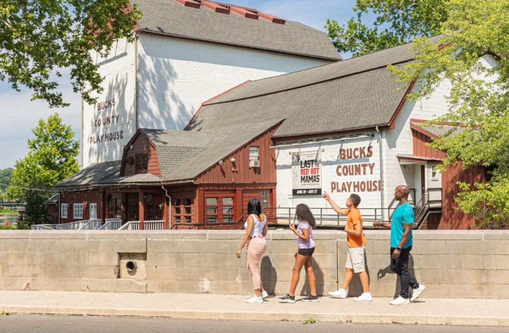 Considering a move to New Hope, Pennsylvania? Bucks County Playhouse is one of many fun things to do.
