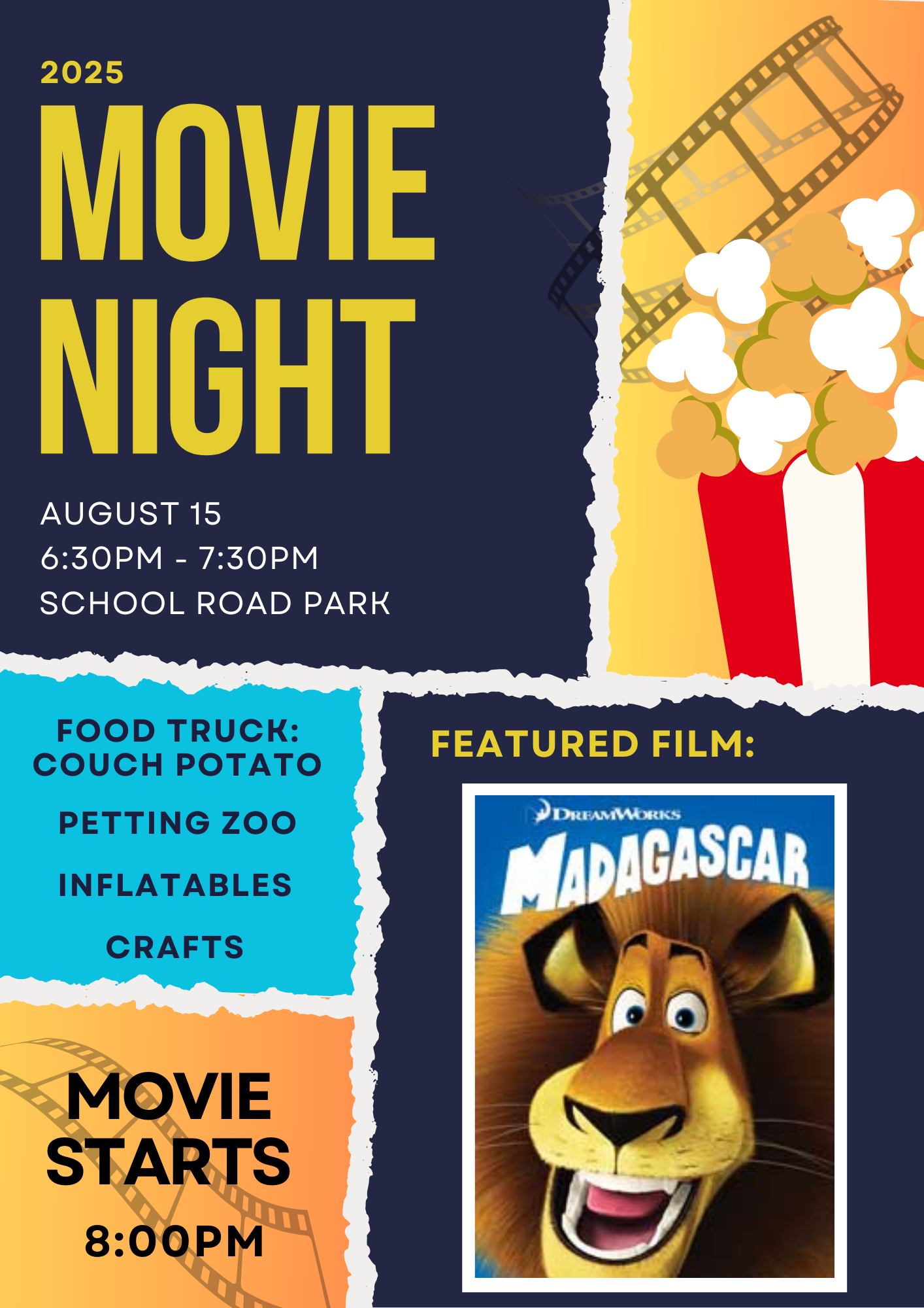 Movie in the Park – Madagascar