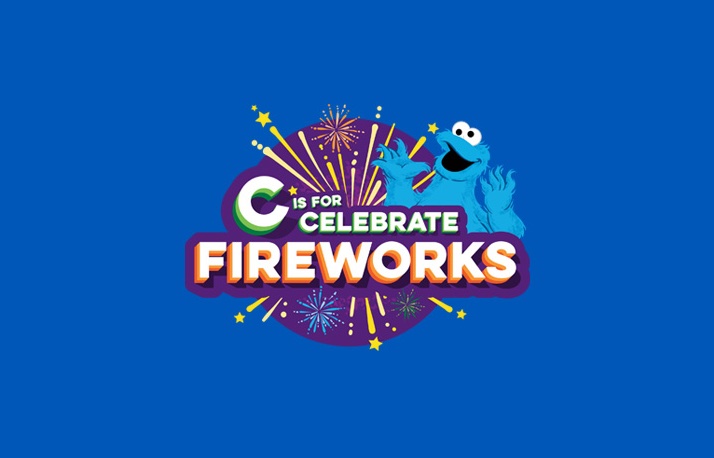 Labor Day Fireworks at Sesame Place