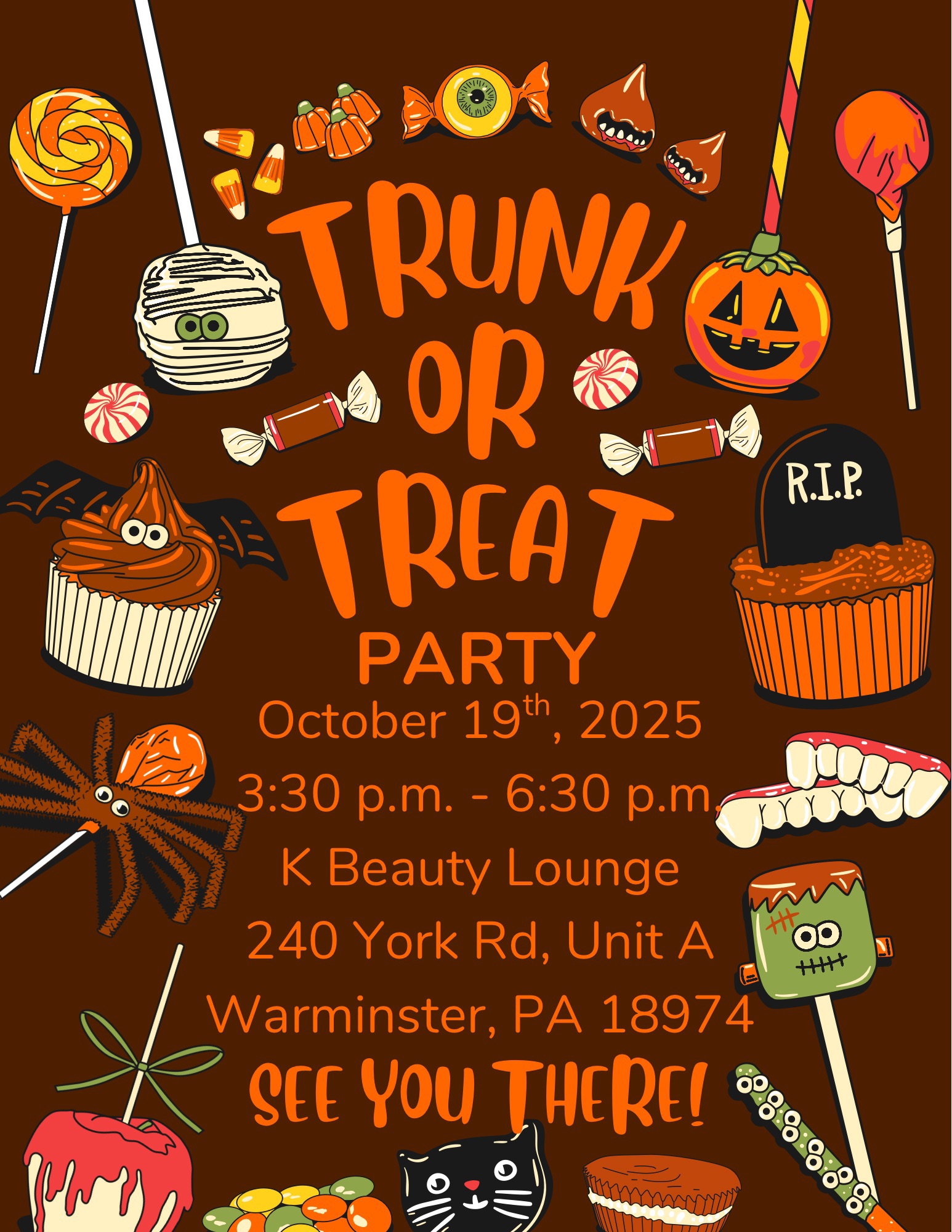 Trunk or Treat Celebration at K Beauty Lounge