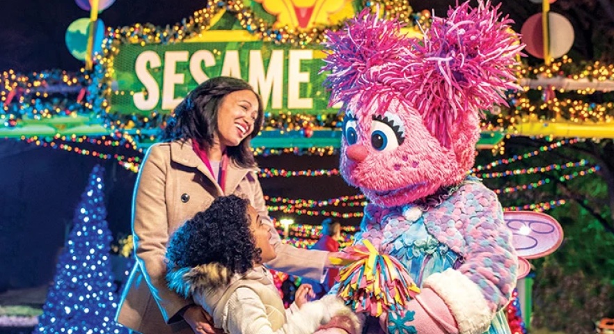A Very Furry Christmas at Sesame Place
