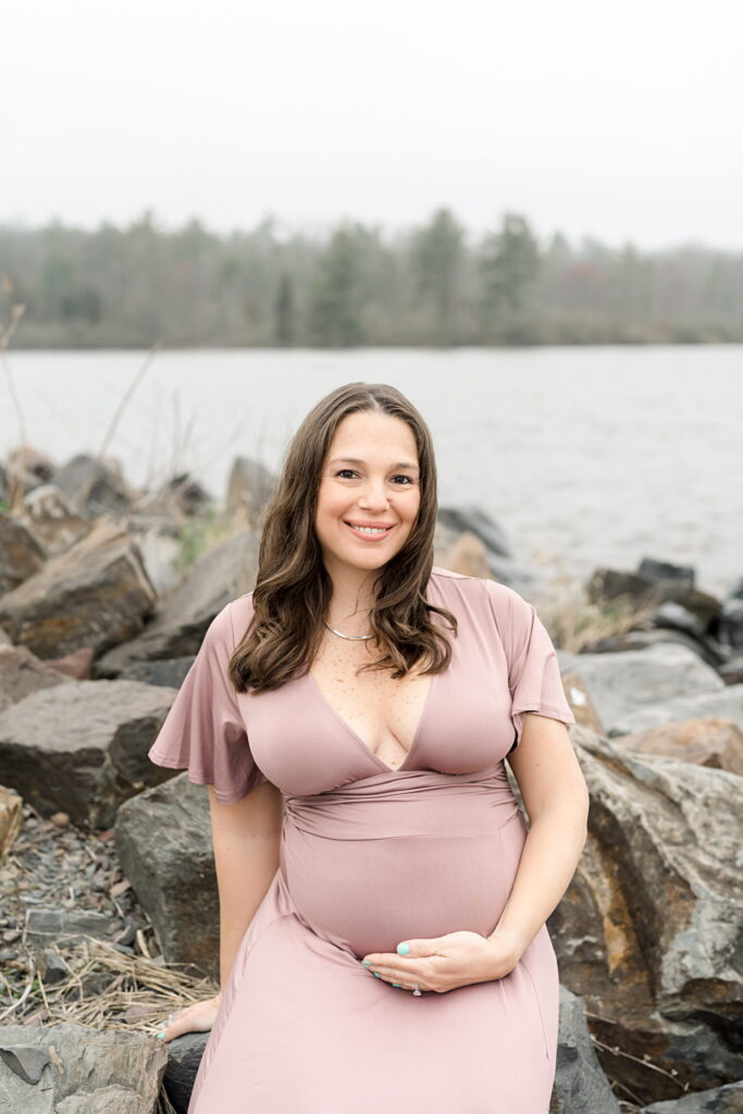 Amber + John Maternity at Lake Nockamixin