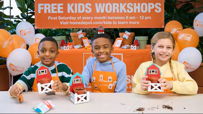 Home Depot Kids Workshop- April