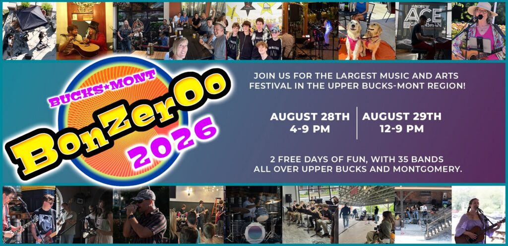 BucksMont Bonzeroo 2026 Flyer