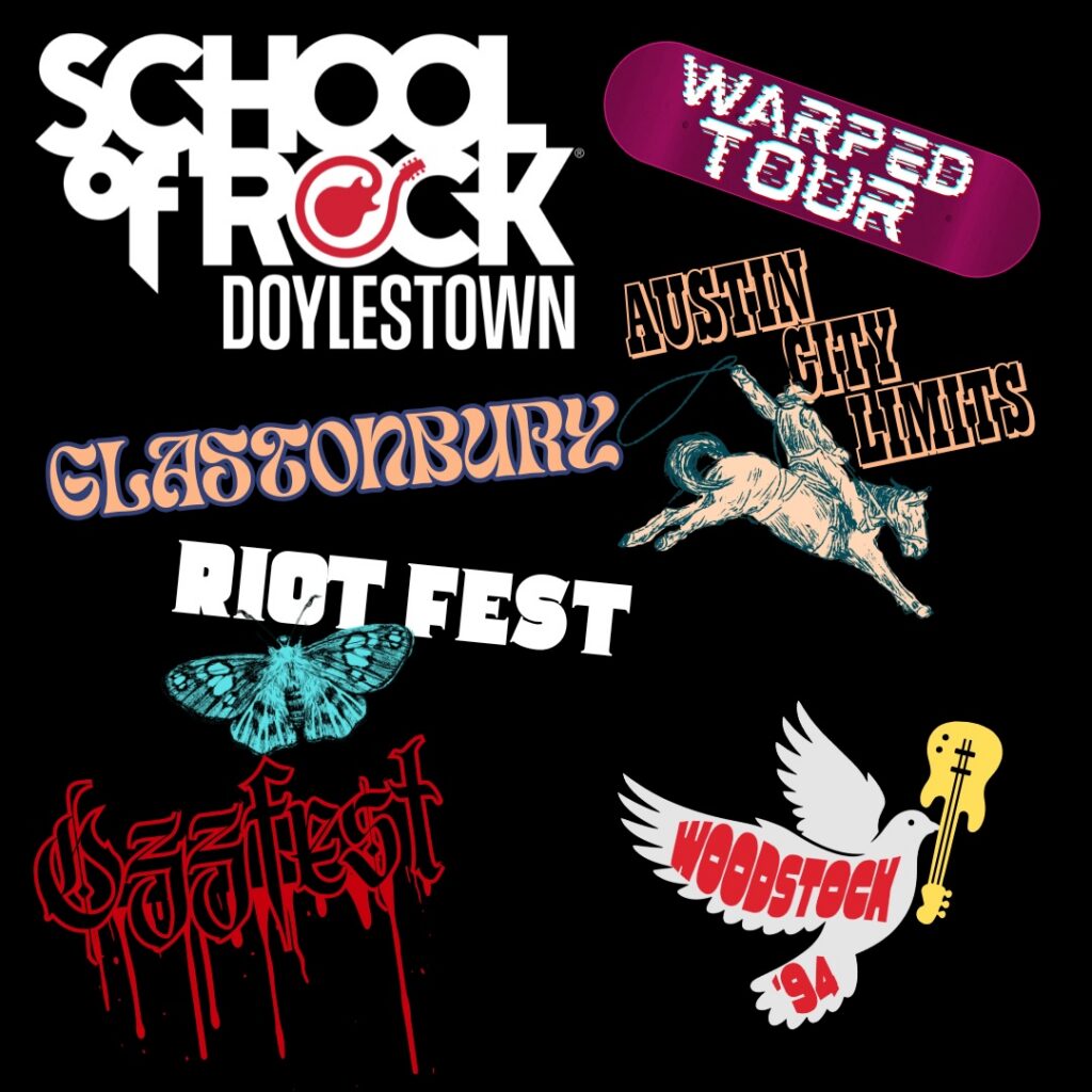 School of Rock Doylestown SummerFest 2026 Flyer