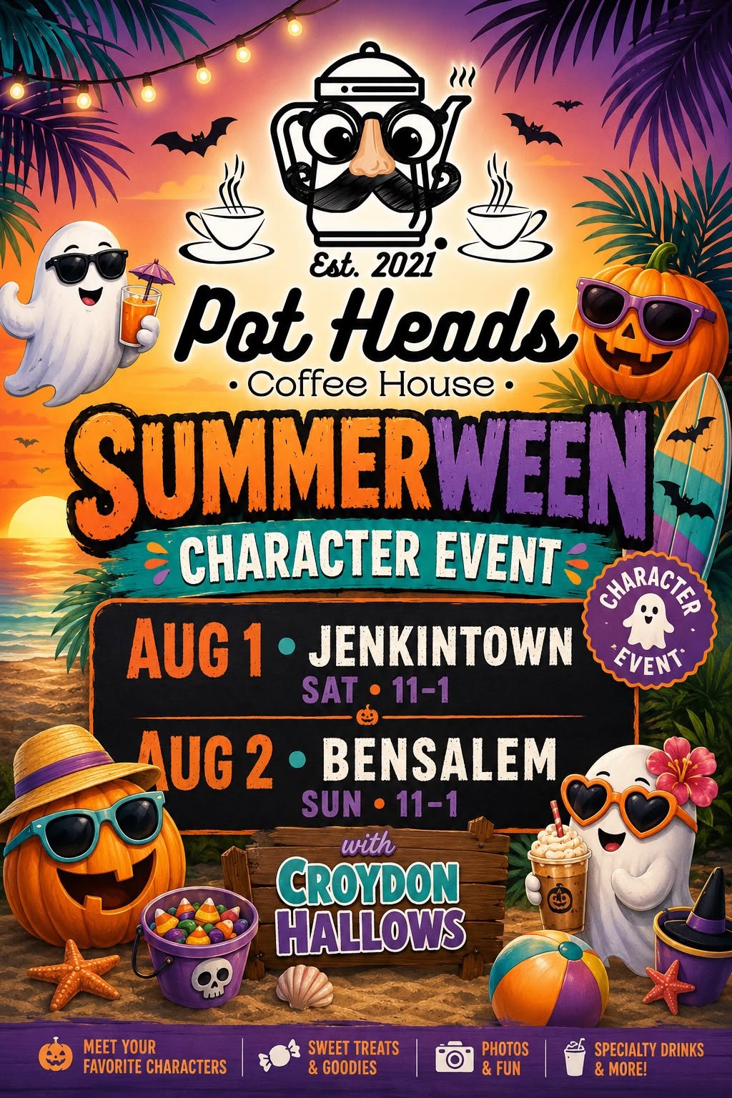 Summerween Character Event in Bensalem