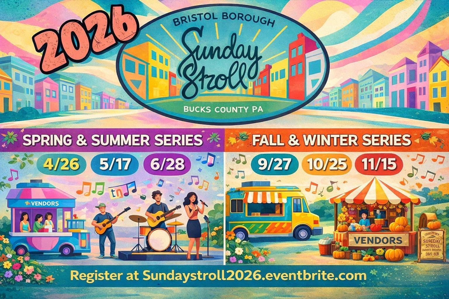 Flyer for Bristol Borough Stroll