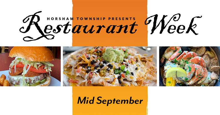 Horsham Restaurant Week Flyer