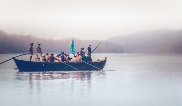 Washington Crossing Reenactment