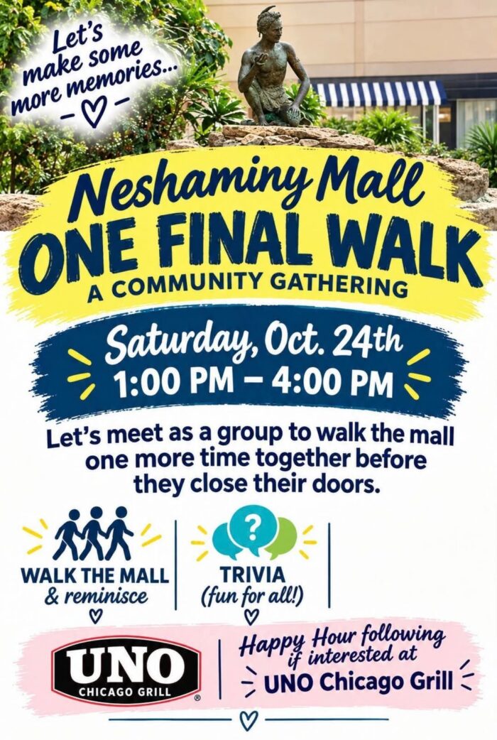 Neshaminy Mall Final Walk