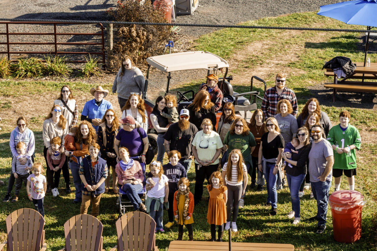 Redhead Day at Hellerick's Family Farm in Doylestown, PA