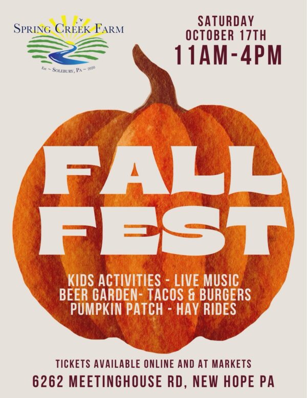 Spring Creek Fall Fest in New Hope
